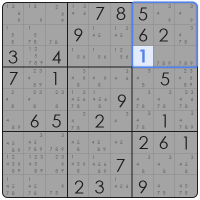sudoku advanced solving methods